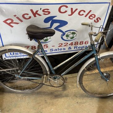Vintage Hercules 1951 19.5” Frame Ladies Town Bike. £100