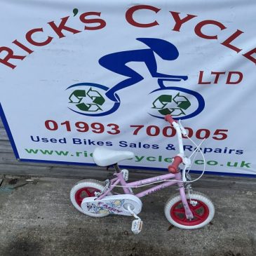 Fairy 12” Wheel Girls Bike. £25