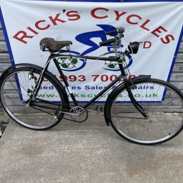 Vintage Raleigh 24” Frame Gents Town Bike. £245