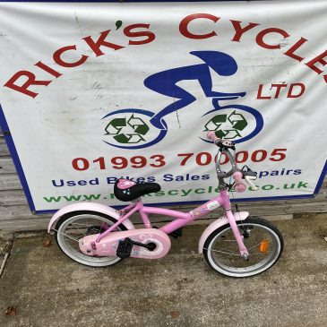 B-Twin Princess 16” Wheel Boys Bike. £40