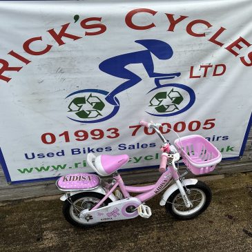 Kidisa 12” Wheel Girls Bike. £30. Light Weight Bike