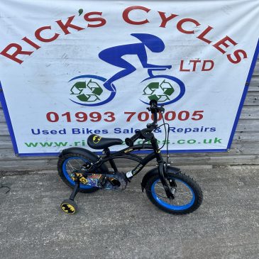 Batman 14” Wheel Kids Bike. £40. Excellent