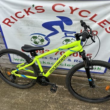 Rockrider ST100 14.5” Frame Mountain Bike. £165. Refurbished!!
