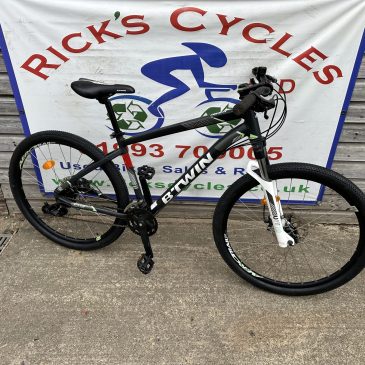 B-Twin Rockrider 520 18” Frame Mountain Bike. £175. Refurbished!