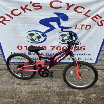 Extreme Mission (Raleigh) 20” Wheel Girls Bike. £60. Refurbished!