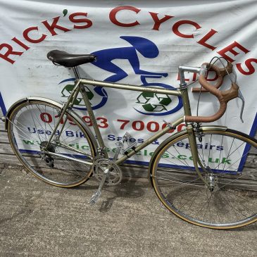 Rare Raleigh Record Ace 24” Frame Road Bike. £425
