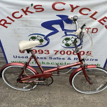Vintage Halfords (Raleigh built) 20” Wheel Folding Bike. £75