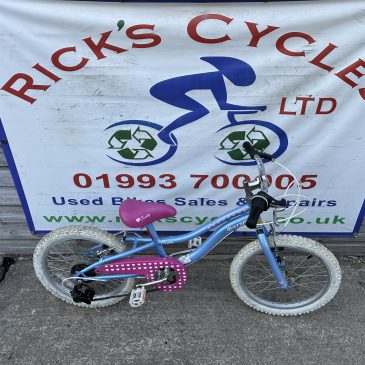 Pazzaz Crusy 18” Wheel Girls Bike. £50