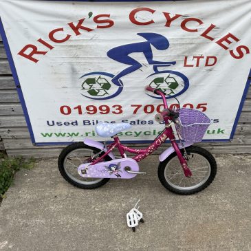Raleigh Mollie 16” Wheel Girls Bike. Blue No1. £60. Refurbished!