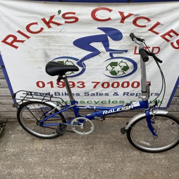 Raleigh Promenade 20” Wheel Folding Bike. £75. Serviced