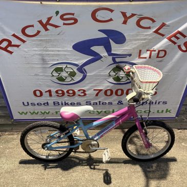 Ammaco Misty 18” Wheel Girls Bike. £45. Serviced.