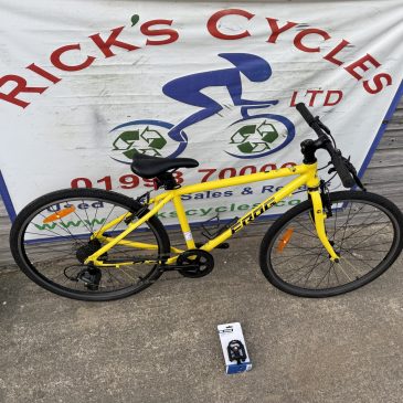 Frog 73 Tour De France 26” Wheel Unisex Kids Bike. Yellow TDF No1. £195. Refurbished!!