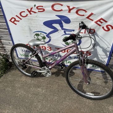 Falcon Solana 15” Frame Ladies Bike. £85. Serviced. Ideal student bike.