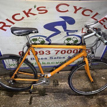 Claud Butler 23” (XXL) Frame Bike. £85. Inc new D-Lock/Lights. Idea student bike!