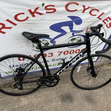 Carrera Zelos Disc 21.5” Frame Road Bike. £245. Excellent
