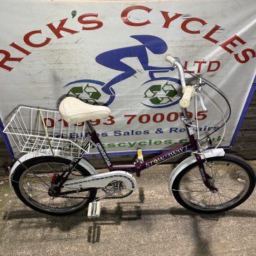 Universal Stowaway3 20” Wheel Folding Bike. £80. Serviced