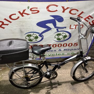 Challenge Flex 20” Wheel Folding Bike. £80. Serviced