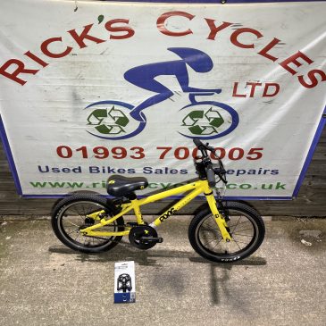 Frog 44 TDF 16” Wheel Unisex Bike. Yellow No1, £160. Excellent