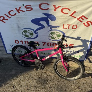Frog 55 20” Wheel Kids Bike. £185 (£400 new)  Refurbished! Rare pink model!
