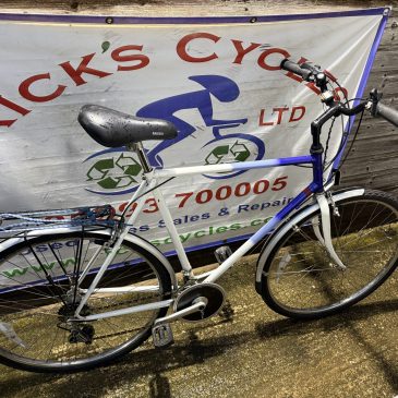 Raleigh Pioneer 24” XXL Frame Hybrid Bike. £175