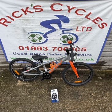 Puky LS-Pro 20” Wheel Unisex Kids Bike. Silver/Orange No2. £165.  Only 8.3Kg