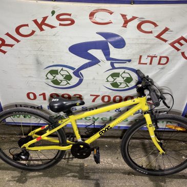 Frog 62 Tour De France 12” Frame, 24” Wheel Unisex Kids Bike, Model. Yellow No2. £195