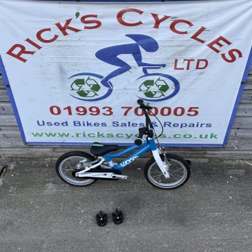 WOOM 2 14” Wheel Kids Bike. Blue No1. £250. Serviced.
