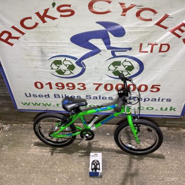 Squish16 16” Wheel Unisex Bike. Green No1. £160. Only 5.9Kg!