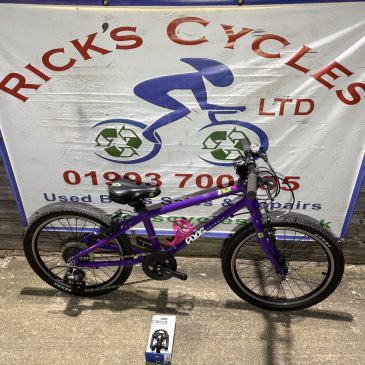 Frog 55 (Large) 20” Wheel Girls Bike. Purple No9. £165. Serviced.