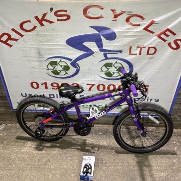 Frog 55 (Large) 20” Wheel Girls Bike. Purple No10. £175. Refurbished!