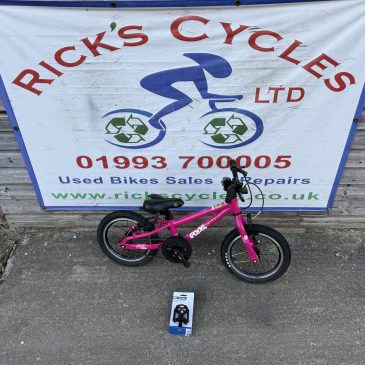 Frog 40 14” Wheel Girls Bike. Pink! No2. £140. Also available in other colours