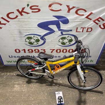 WOOM 4 20” Wheel Kids Bike. Yellow No2. £300. Refurbished!!
