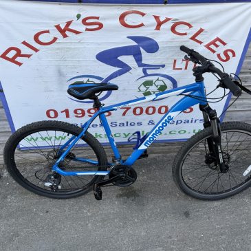 Mongoose Villain3 21” Frame Unisex Mountain Bike. £195. Refurbished!