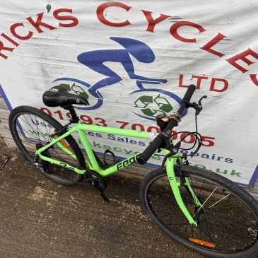 Frog 73 26” Wheel Unisex Kids Bike. Green No2. £165. Serviced