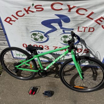 Forme Kinder MX26 26” Wheel Kids Bike. Green No6. £225. Nice light weight bike