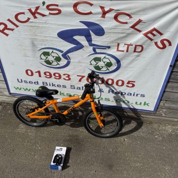 Frog 48 16” Wheel Kids Bike. No3. Orange. £150. Available in other colours.