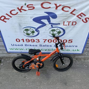 B-Twin Robot 500 16” Wheel Boys Bike. £50.