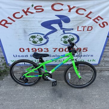 Squish 20 20” Wheel Unisex bike. Green No1. £195  Nice light weight