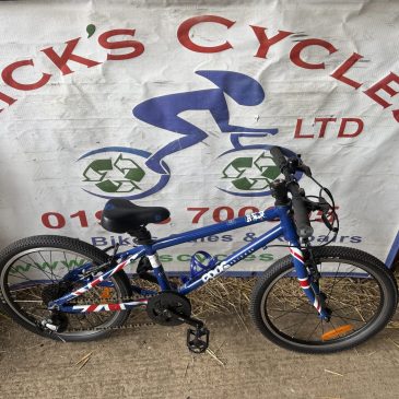 Frog 55 (Large) Union Jack 20” Wheel Kids Bike. UJ No5. £185. Available other colours.