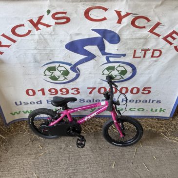 Forme Cubley 14” Wheel Girls Bike. Pink! No41. £130. Available in other colours.