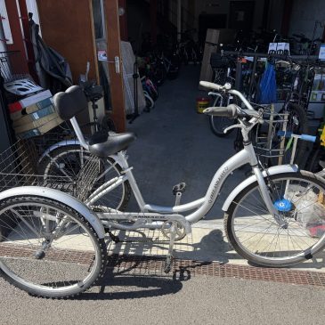 Ammaco 20” Wheel Adult Trike with 6 gears. £295. Serviced, Alloy frame.