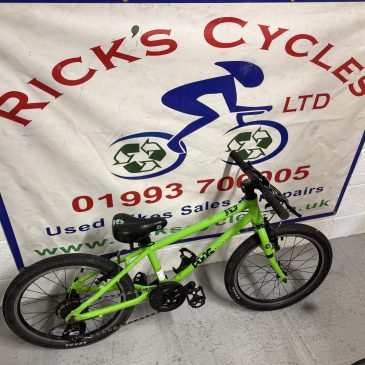 Frog 55 (large) 20” Wheel Kids Bike. Green No4! £185. Serviced, Also available other colours.