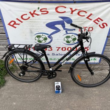 Frog 67 City 16” Frame, 26” Wheel Girls/Ladies City Bike. Black No4. £295
