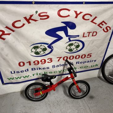 Frog Tadpole Plus 14” Wheel Toddler Balance Bike. Red No1. £75. Serviced.