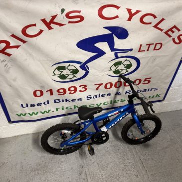 Ridgeback MX16 16” Wheel Kids Bike. Blue No9. £65. Serviced.
