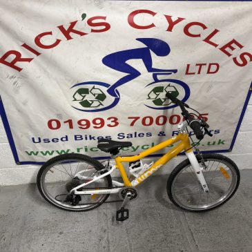 WOOM 4 20” Wheel Kids Bike. Yellow No4. £300. Refurbished!!