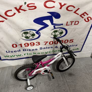 Professional Sparkle 16” Wheel Girls Bike. £50!. Ideal Birthday or Christmas Gift!