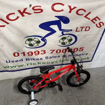 Forme Cubley 16” Wheel Unisex Bike. Neon Red! No11. £185. Excellent!