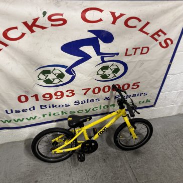 Frog 44 TDF 16” Wheel Unisex Bike. Yellow No 4, £185